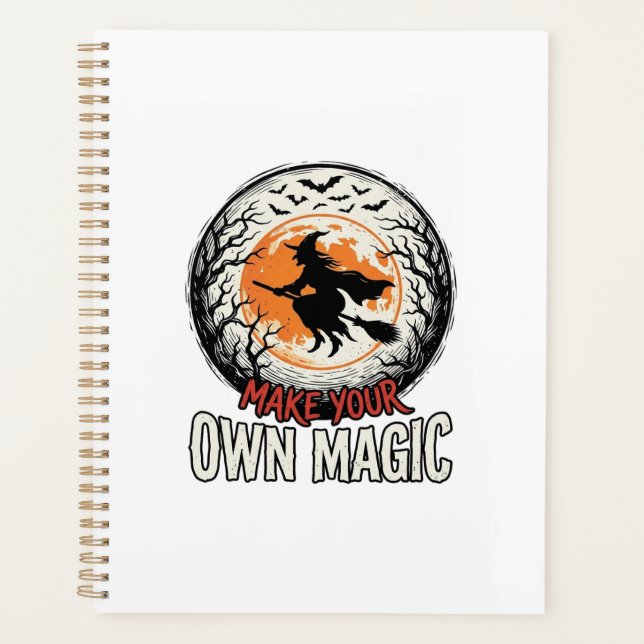 Sorcière d'Halloween possède un design de maillot  (Devant)