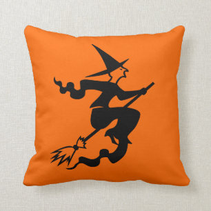 Sorcière du coussin   de décoration de Halloween