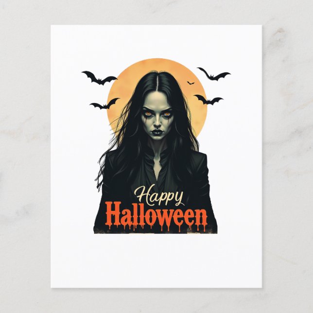 Sorcière gothique d'Halloween (Devant)