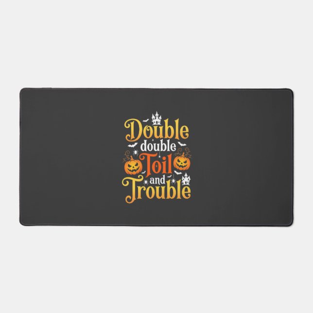 Sorcière Halloween Double Double Toil and Trouble (Recto)