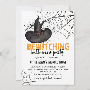 Sorcière Halloween Fête Invitation