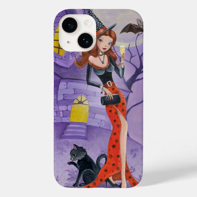 Sorcière Halloween - Iphone 7 coque (Verso)
