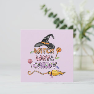 Sorcière jusqu'au bonbon - Halloween amusant