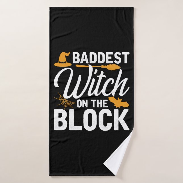 Sorcière la plus vaine du bloc (Serviette de bain)