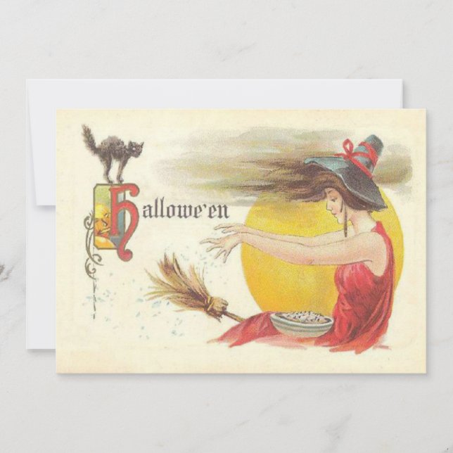 Sorcière Magique Spell Broom (Devant)