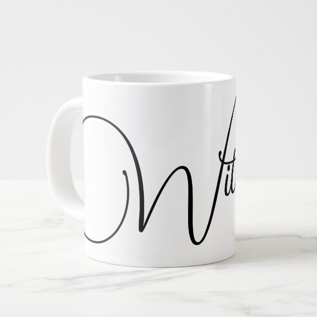 "Sorcière !" Mug personnalisable (Devant gauche)