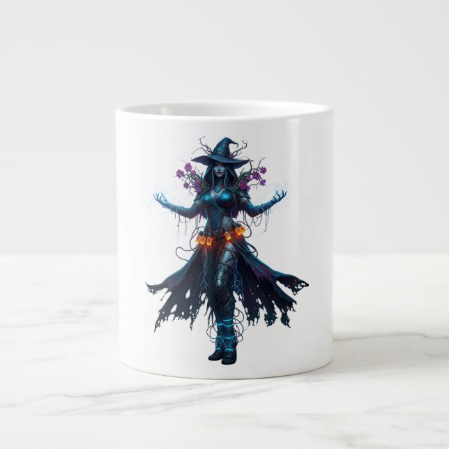 Sorcière noire Imaginaire urbain Mug (Devant)