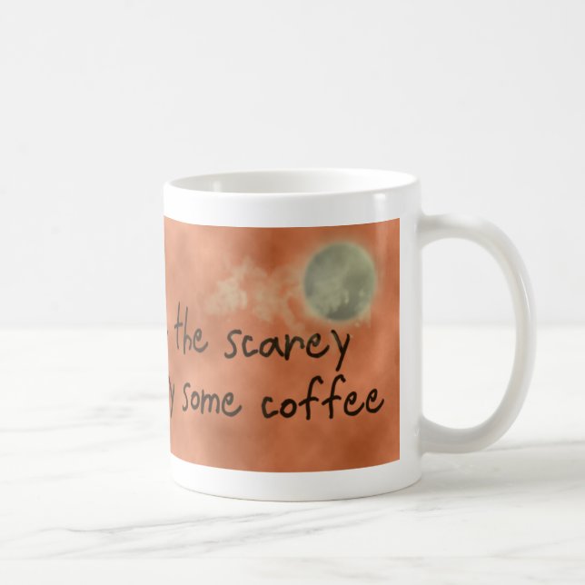 Sorcière Scarey avant tasse de café (Droite)