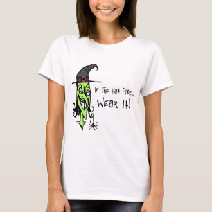 SORCIÈRE si le casquette adapte le T-shirt de