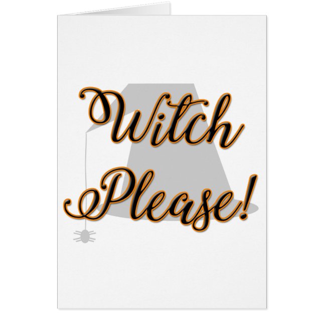 sorcière s'il vous plaît drôle halloween avec casq (Devant)