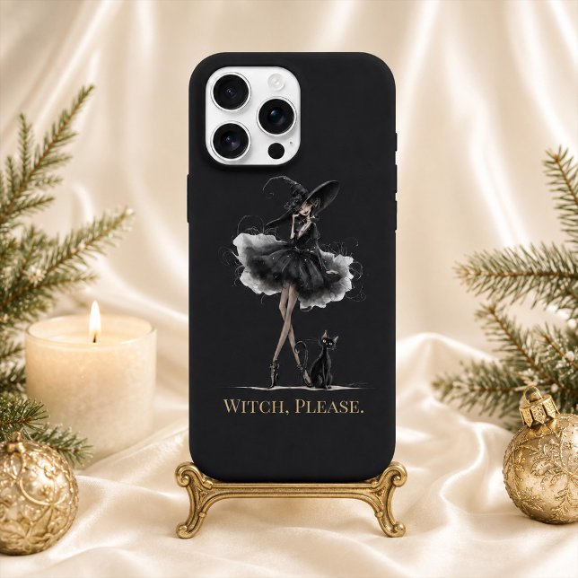 Sorcière, s'il vous plaît – Étui de téléphone sorc (Witch, Please – Gothic Witch Phone Case)