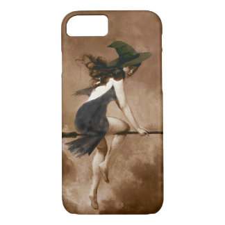 Sorcière sur Coque iphone Broom