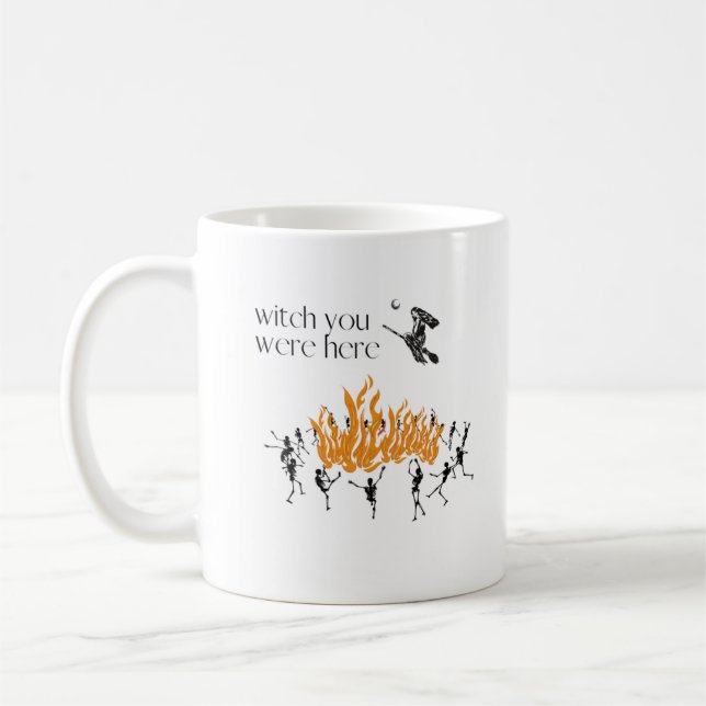 Sorcière, Tu Étais Ici Mug (Gauche)