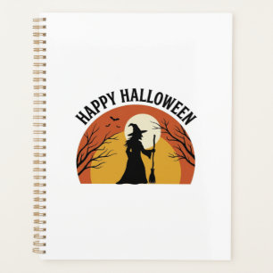 Sorcière Vintage Joyeux Halloween Design de T-shir
