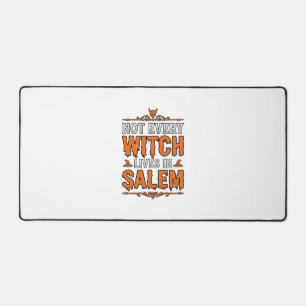 Sorcière Vintage Salem Halloween Typographie Desig