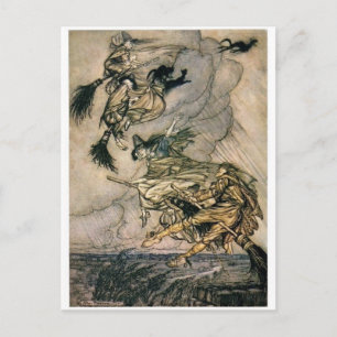 Sorcières Cartes postales vintages