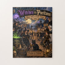 Sorcières contre Puritains™ | Puzzle des Procès de