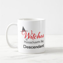 Sorcières de tasse de descendant du Massachusetts