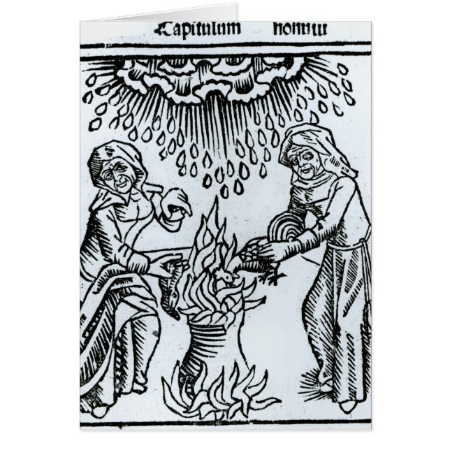 Sorcières faisant un charme, 1489 (Devant)