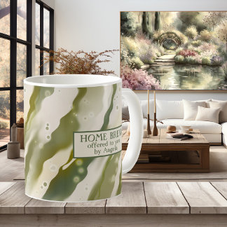 Sorcières magiques brasser Mug d'art vert