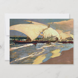 Sorolla - Bateaux valenciens