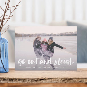 Sortez et coupez   Carte Vacances photo complète
