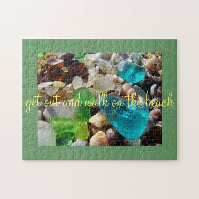 sortez et marchez sur les puzzles Seaglass de (Horizontal)