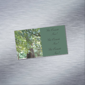 Sortez maintenant Magnet Carte de visite