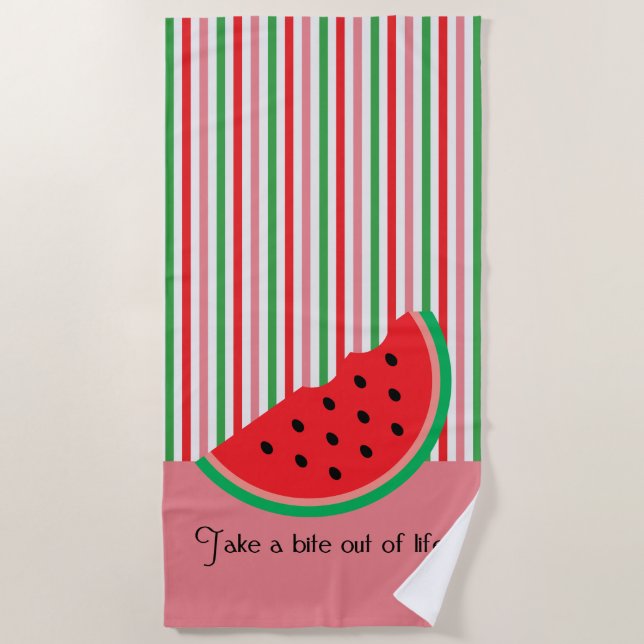 Sortez Un Peu De Vie Serviette De Plage (Devant)