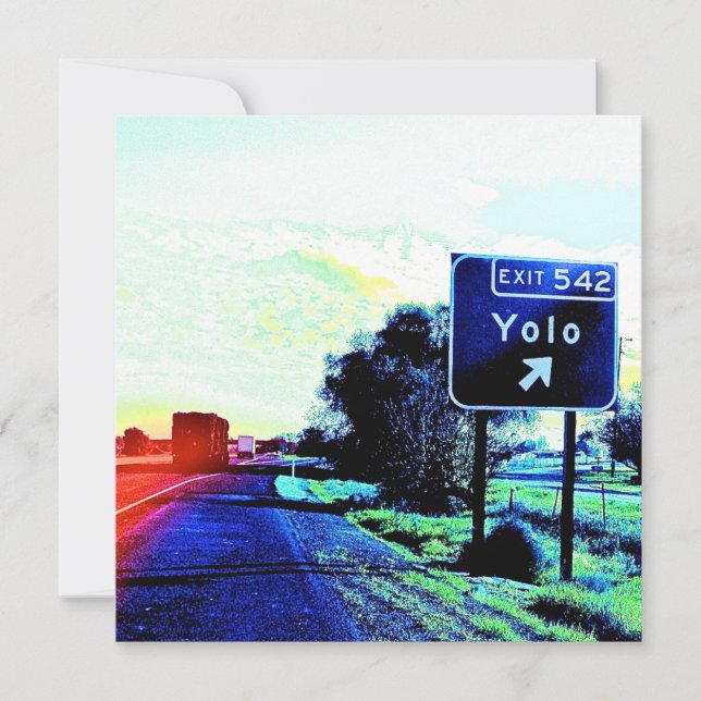 Sortie 542 Yolo Californie (Devant)
