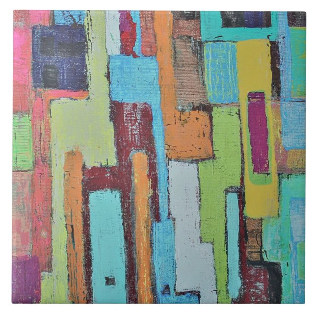 Sortie 6 x 6 Carreaux en céramique (Devant)