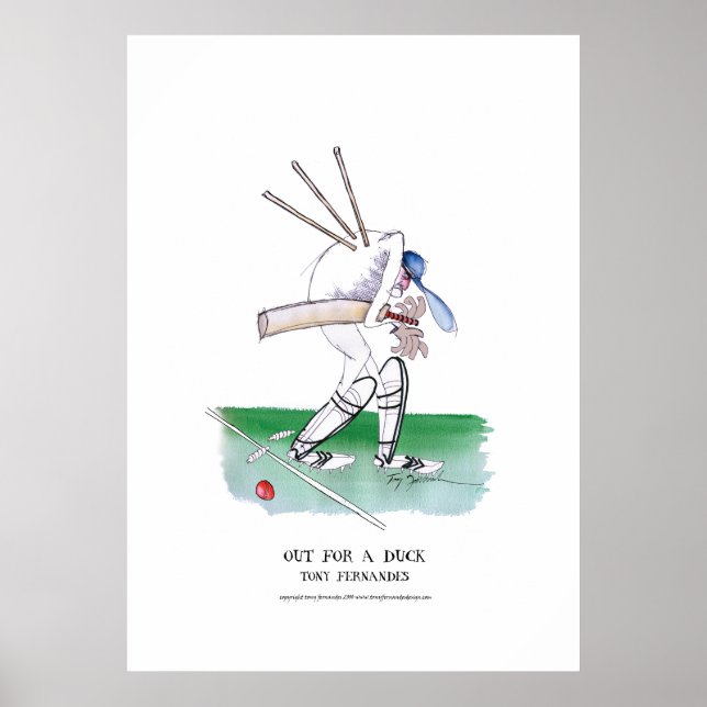 sortie pour un canard, affiche tony fernandes (Devant)