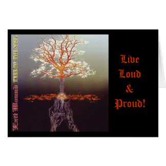 Sortir Wound Tree of the Soul - Carte d'art de cou
