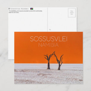 Sossusvlei, carte postale de voyage en Namibie