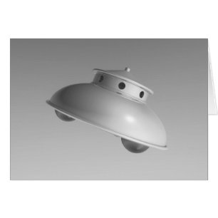 Soucoupe volante classique BW
