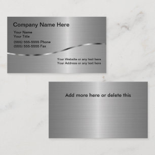 Soudage Entreprise Carte de visite double face Nou