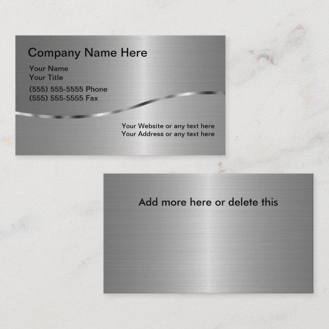 Soudage Entreprise Carte de visite double face Nou (Devant / Derrière)