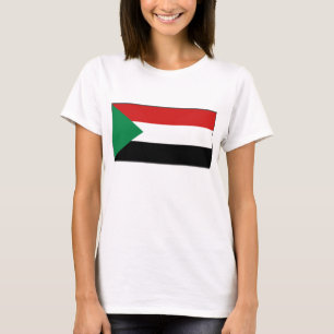 Soudan Drapeau x Carte T-shirt