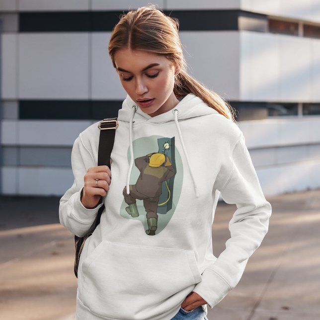 Soudeur au travail Sweat - shirt à capuche (Créateur téléchargé)