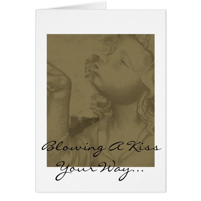 Soufflement d'un baiser (Devant)