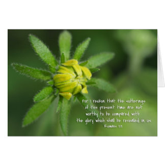 Souffrances actuelles Romains 8:18 Marguerite Jaun