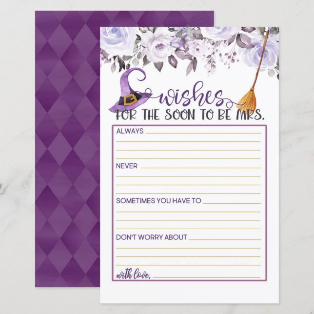 Souhaite que bientôt être Mme - Cette sorcière Hit (Devant / Derrière)