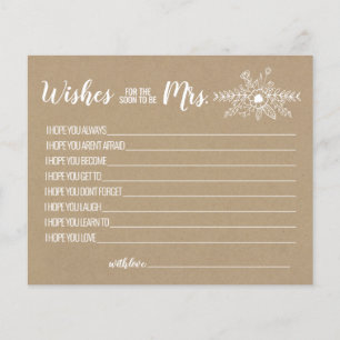 Souhaite que le bientôt soit la carte de conseil d