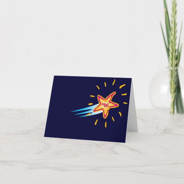 Souhaitez sur une carte Star Card (Devant)