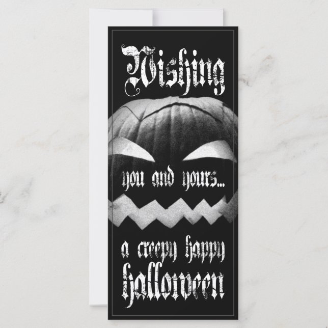 Souhaitez-vous et à vous un Halloween déplaisant e (Devant)