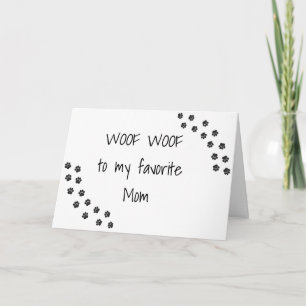 SOUHAITS D'ANNIVERSAIRE **DE VOTRE CHIEN** CARTE M