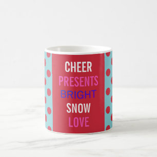 Souhaits D'Hiver Célébrer La Mug Fête Des Fêtes