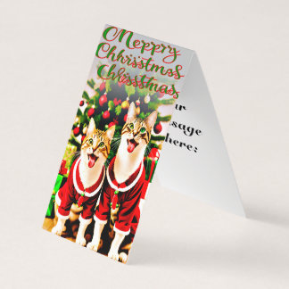 Souhaits festifs pour soeur Amoureux des chats Joy