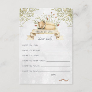 Souhaits pour le Fox de région boisée de la carte