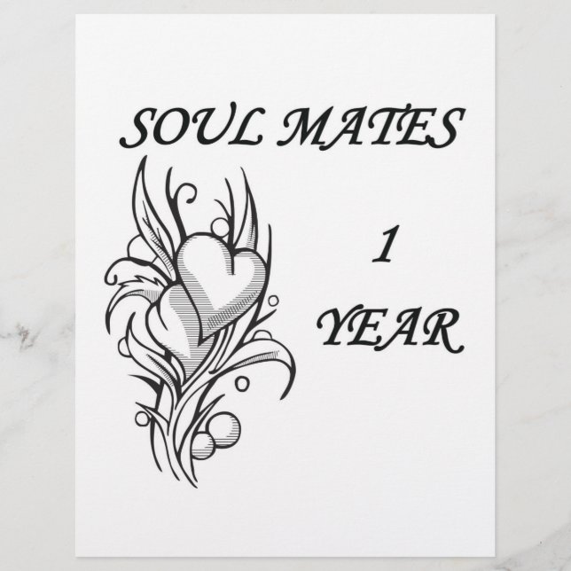 SOUL MATS 1 AN (Devant)